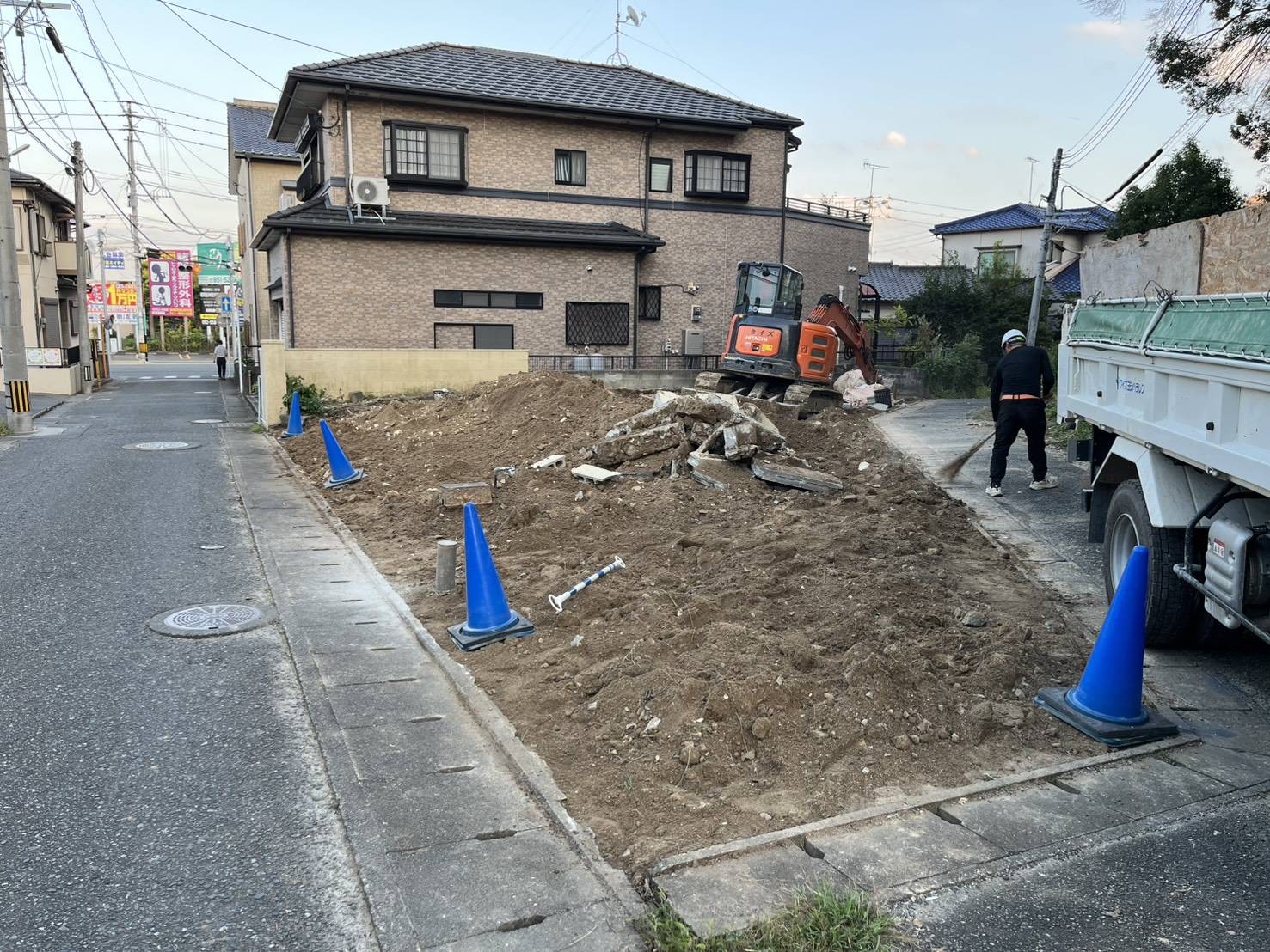 施工前（木造住宅解体工事：福岡市南区）