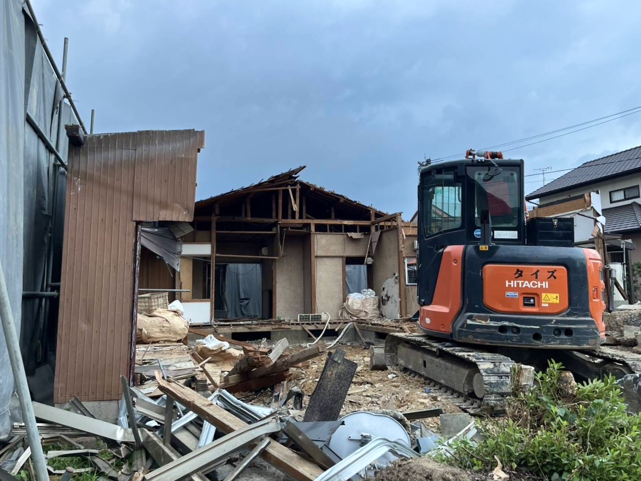 施工前（木造住宅解体工事：鳥栖市）