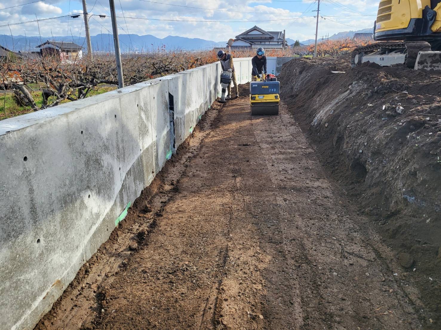 土木工事の事例写真
